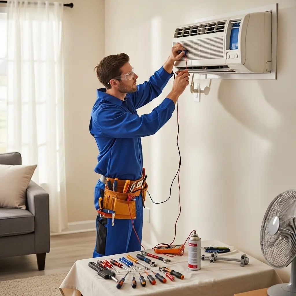 Akyurt Maytag Maytag klima gaz dolumu ve bakım – Enerji verimliliği artırıldı. - Teknik servis örneği